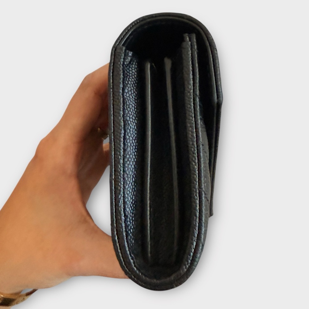 Saint Laurent YSL Grain de Poudre Wallet - ALL INCLUSIONS - Picture 5 of 16